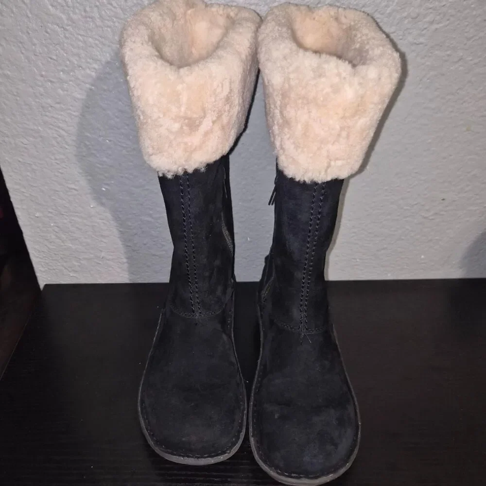 Ugg Black and Grey Boots